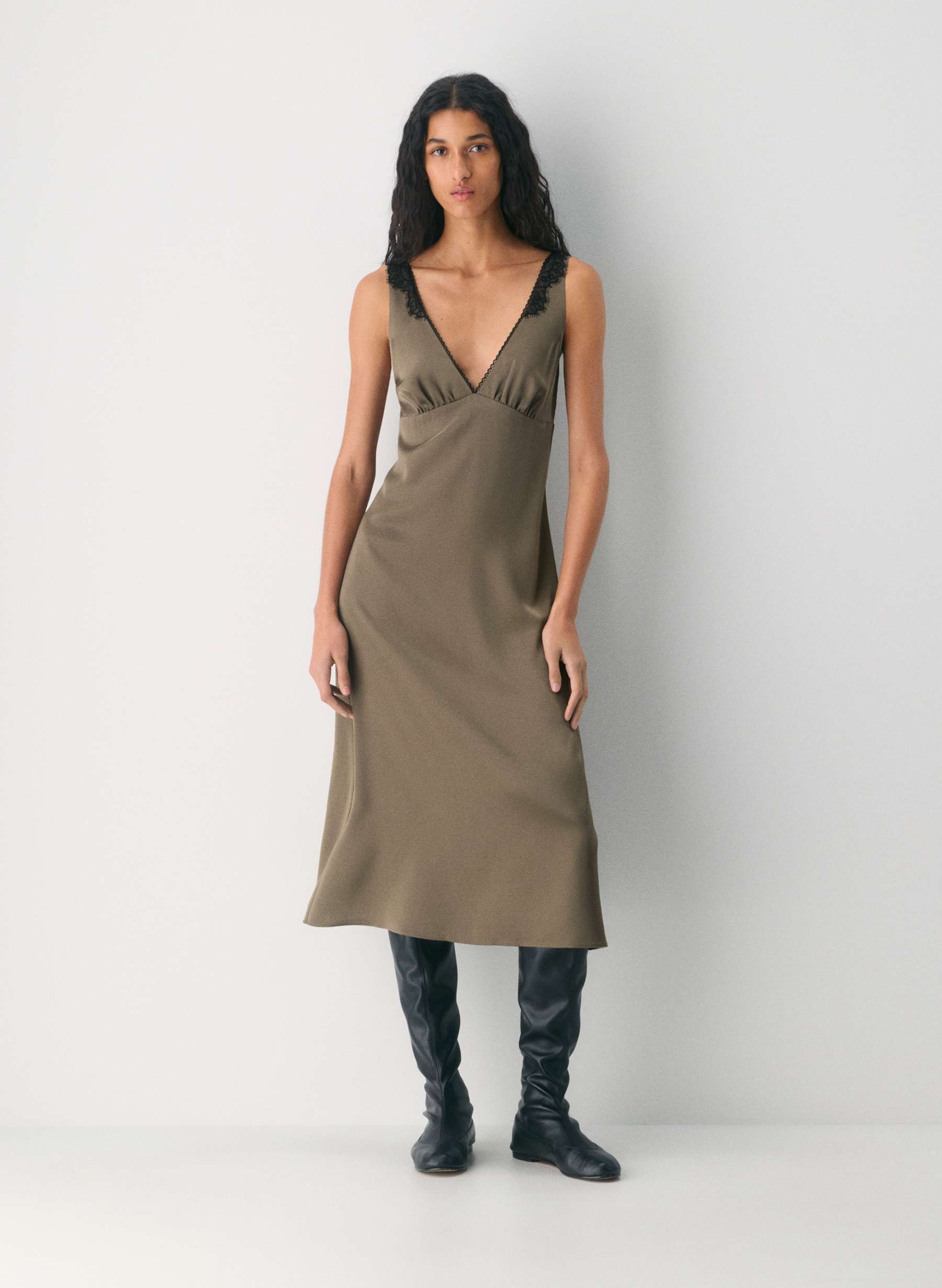 Pavilion Satin Dress