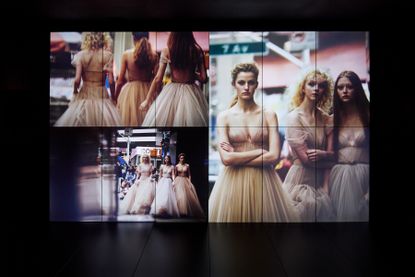 Dior Peter Lindbergh Exhibition Interior