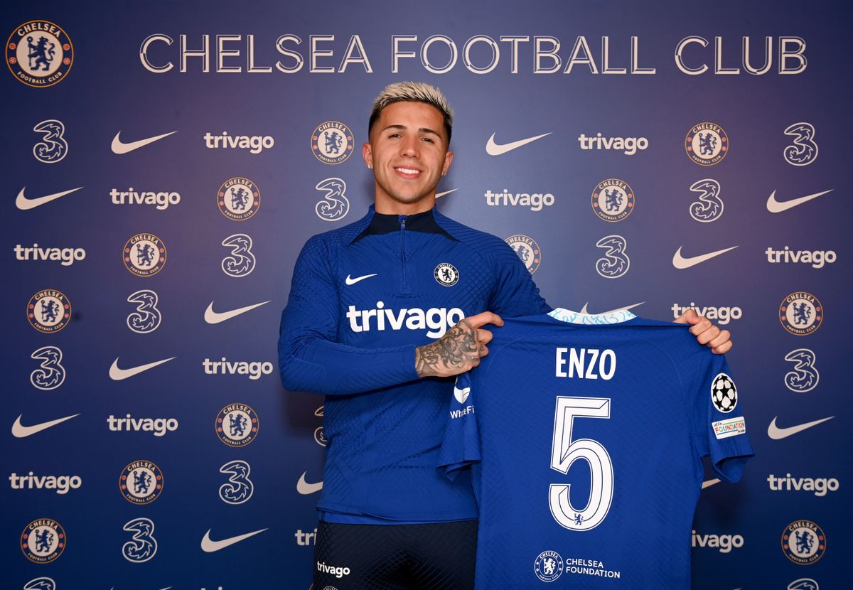 Enzo Fernandez signed for Chelsea in January 2023 for £106.8 million