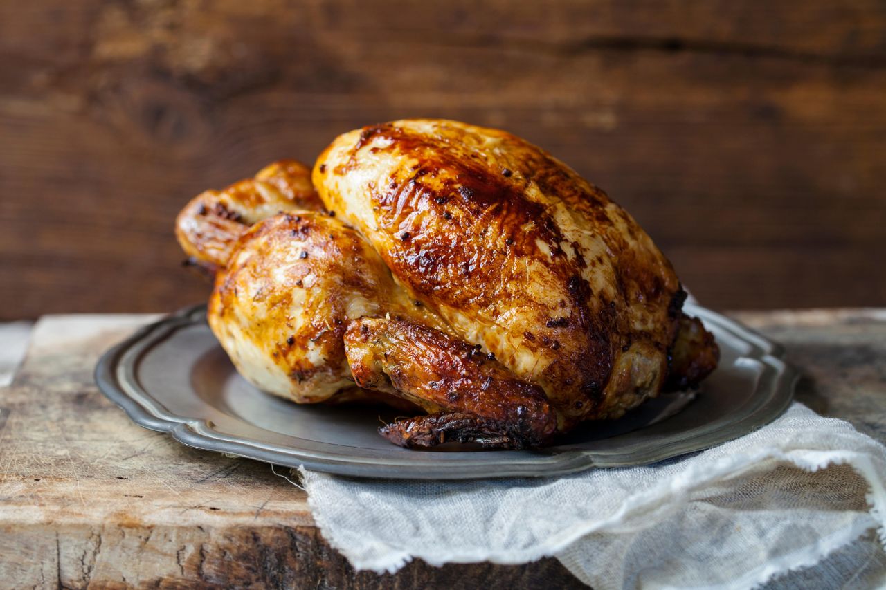 Roast chicken