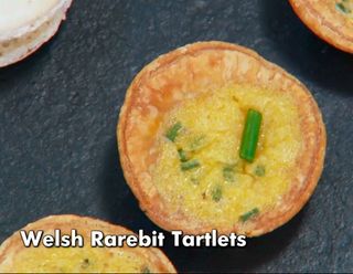 Beca's Welsh Rarebit Tartlets