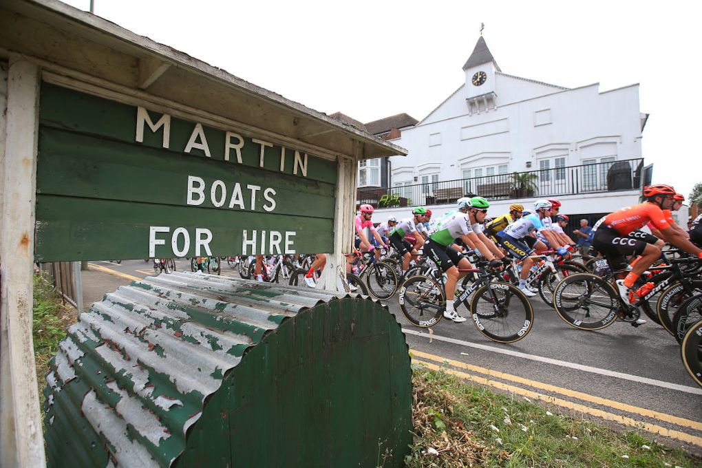 the RideLondon-Surrey Classic gets underway