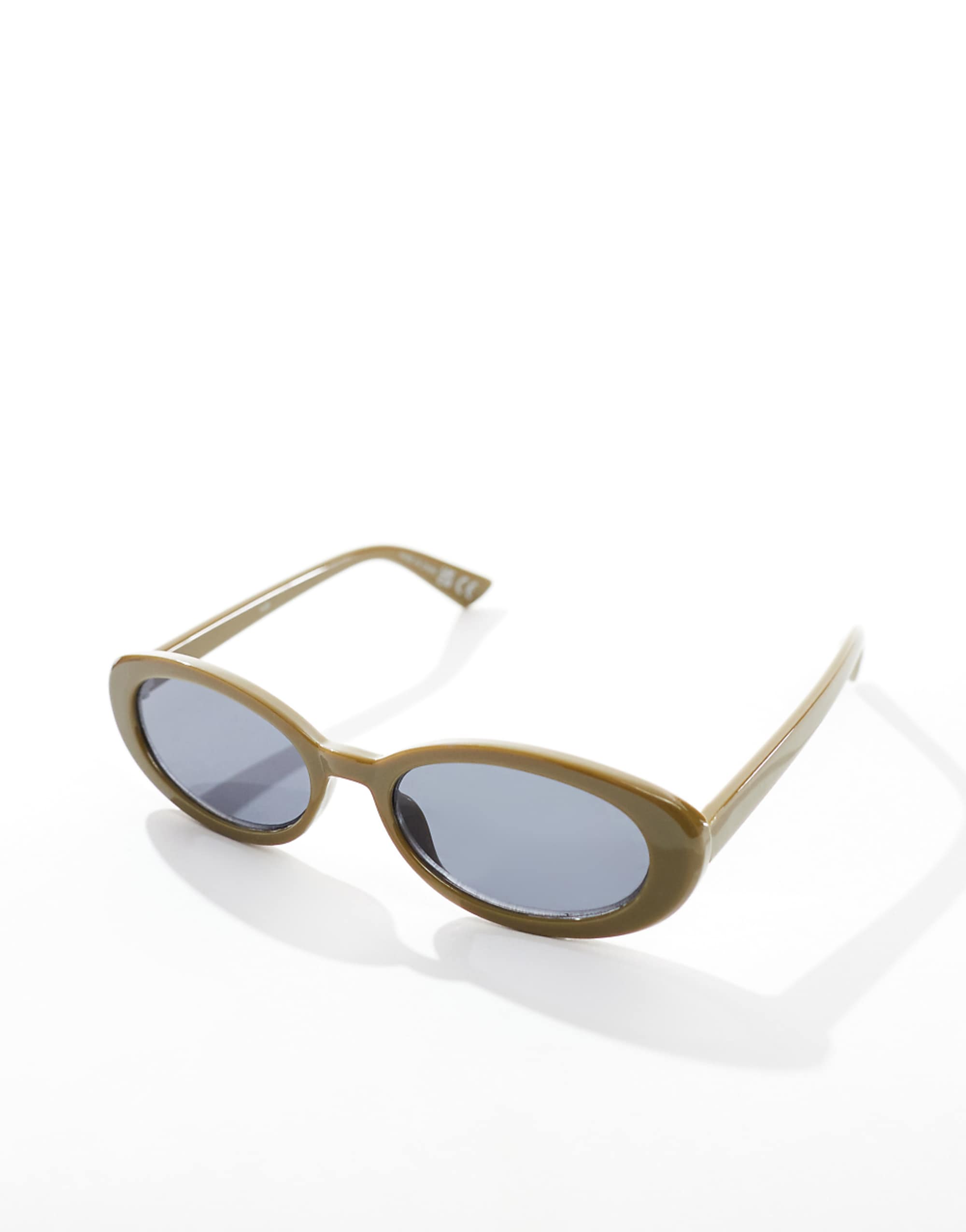 Cotton on Ophelia Oval Sunglasses in Cactus Green