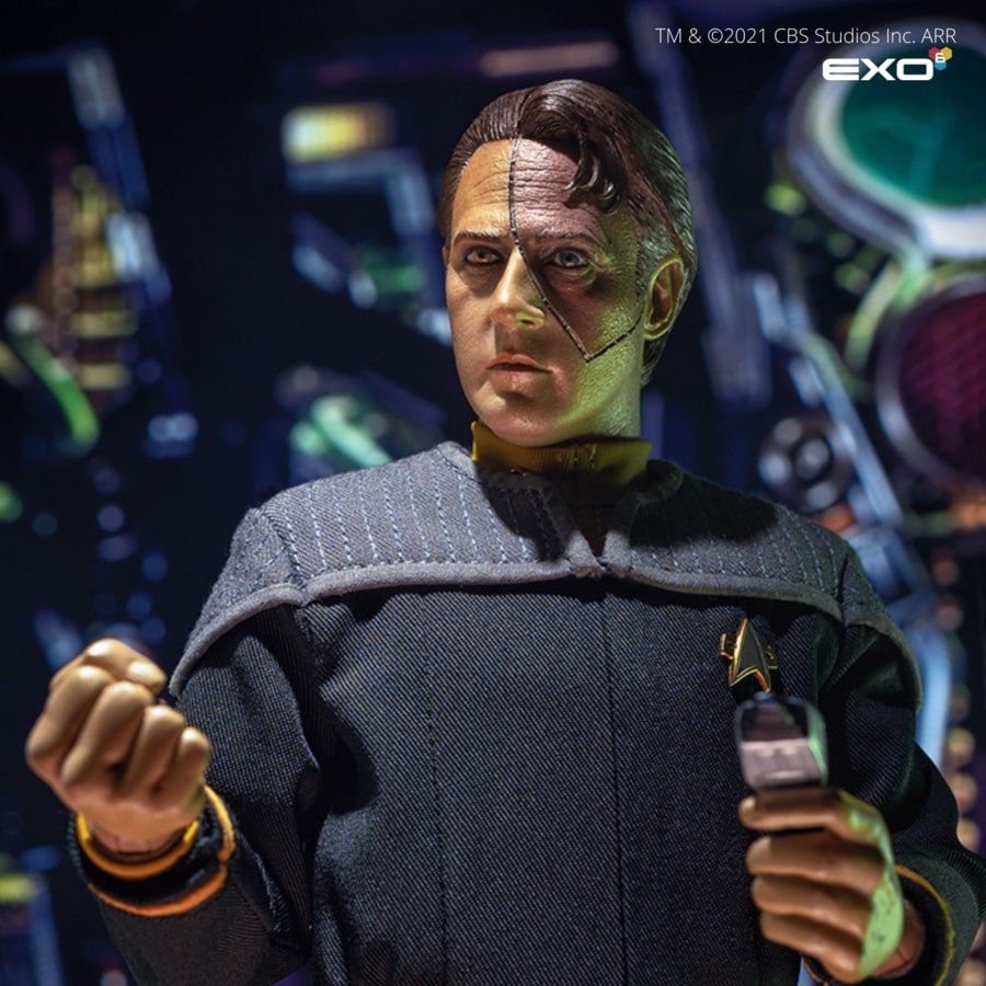 A first look at the new 12-inch First Contact Data from "Star Trek: First Contact" by EXO-6.