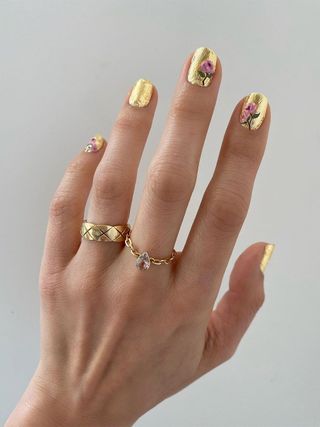 Betina Goldstein Floral Nail Designs