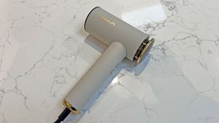 Gtech DryOnic hair dryer in reviewer's home