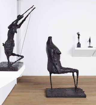 Richier produced many sculptures on the theme of the seated woman