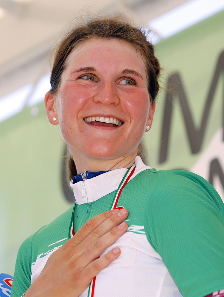 Elisa Longo Borghini (Wiggle High5) wins Italian time trial title 2016