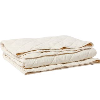 Diamond-Stitched Organic Cotton Comforter