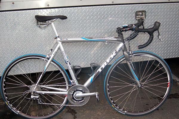 Basso's Trek is clean and ready for tomorrow.