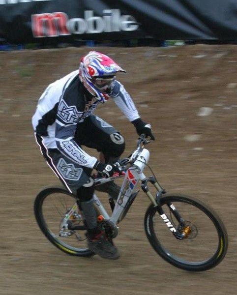 Steve Peat could only manage a win in the 'Small' final at Fort William, Scotland.