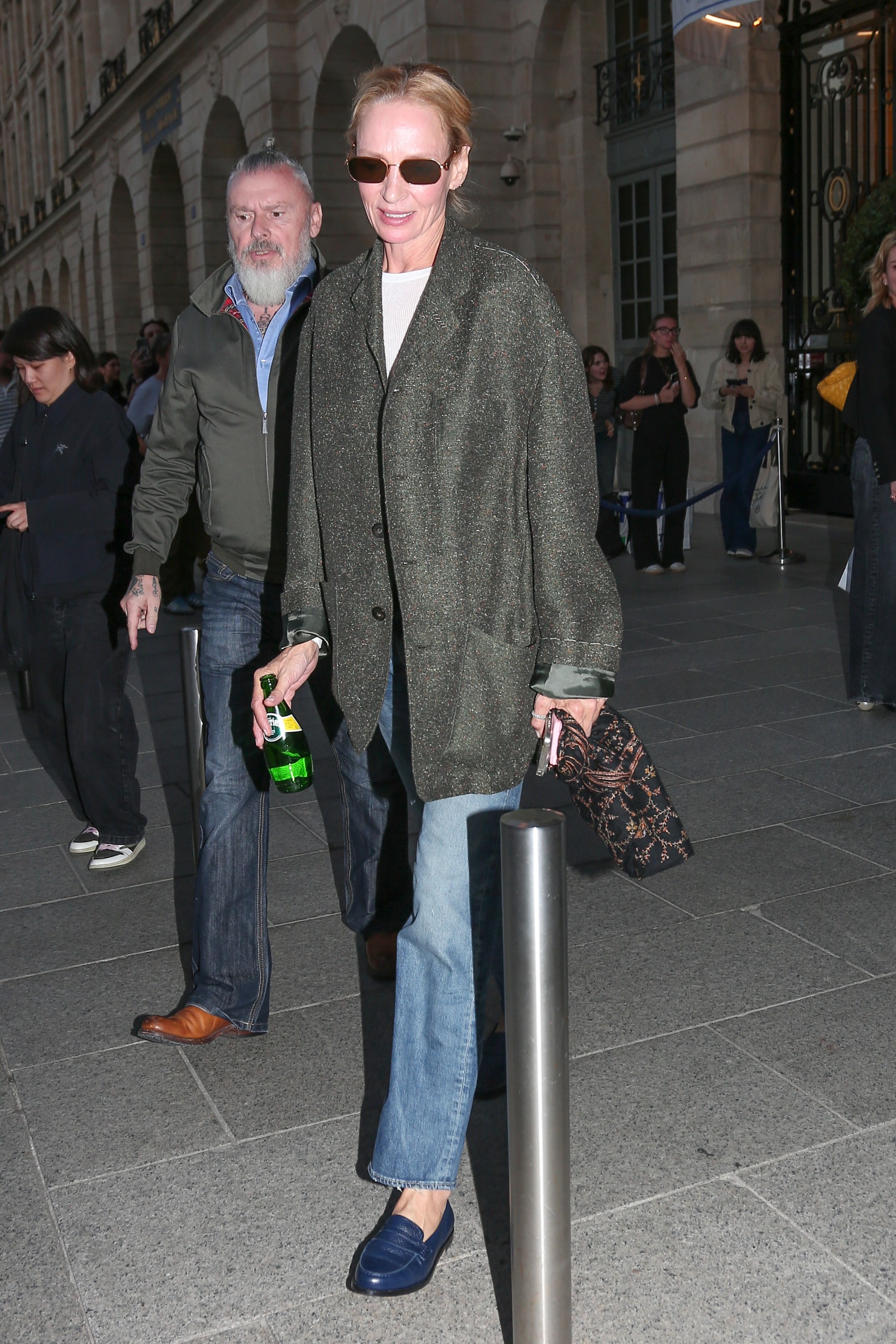 Uma Thurman on October 5, 2026 in Paris, France