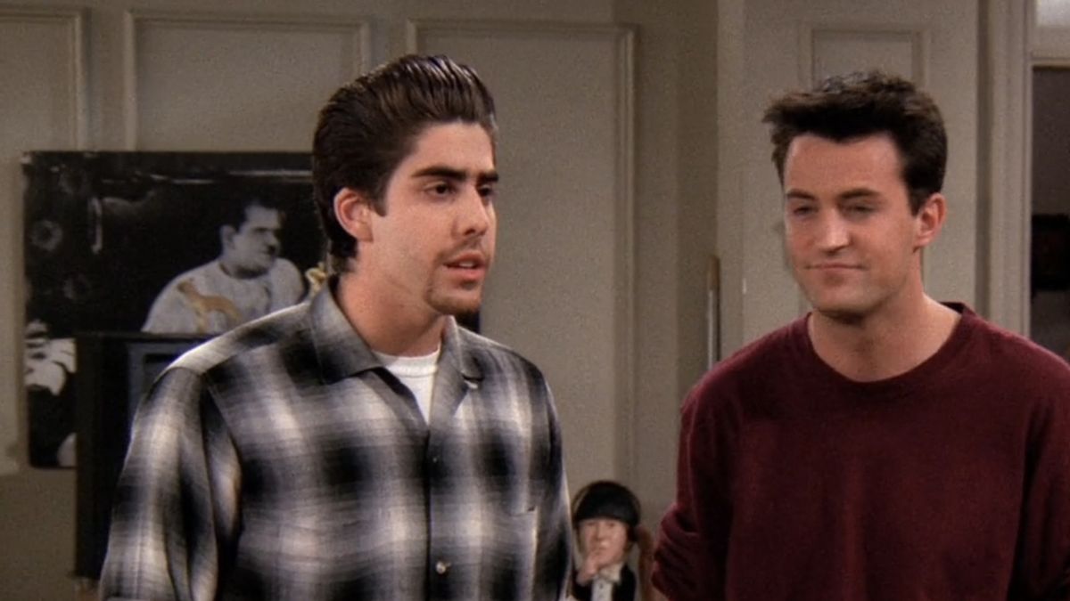 Adam Goldberg&#039;s first appearance as Eddie in Friends