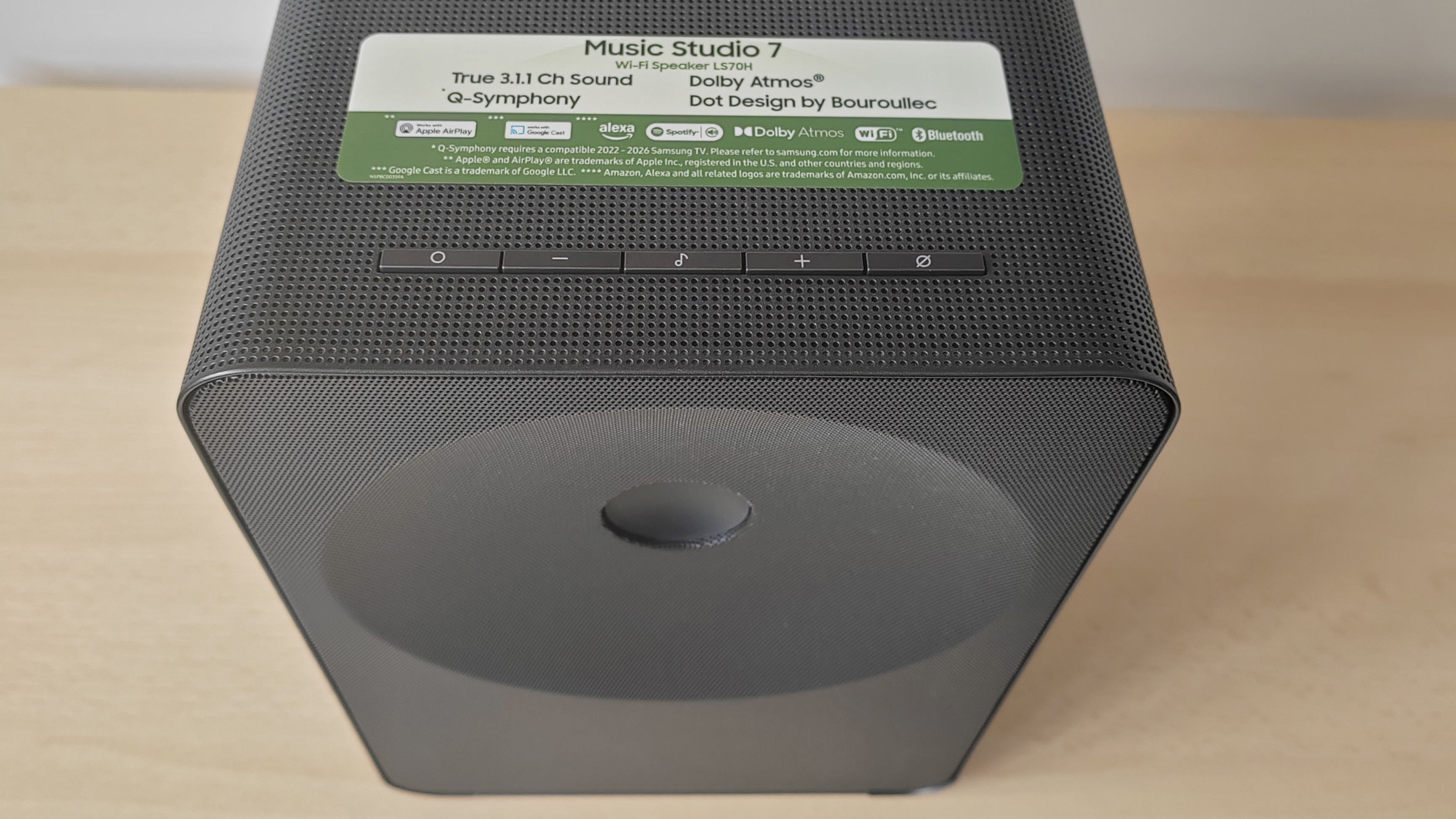 Samsung Music Studio 7 review