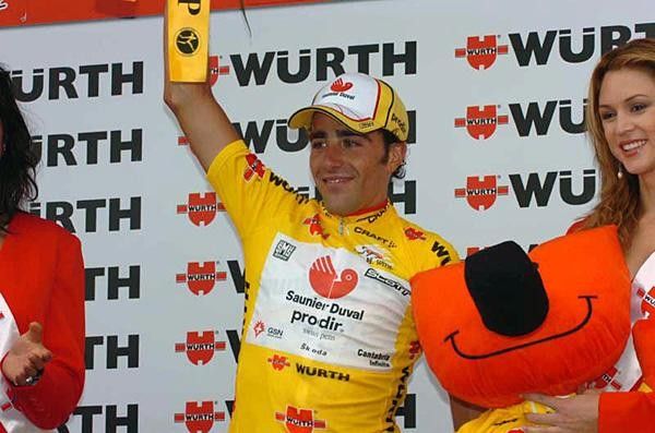 Koldo Gil (Saunier Duval) salutes