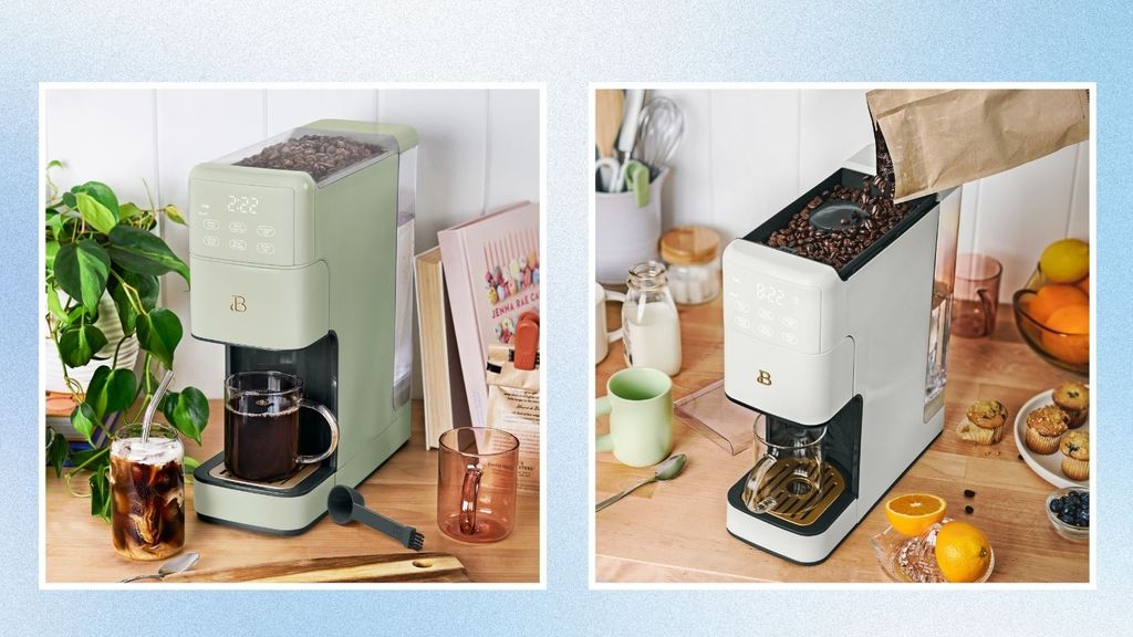 Beautiful Perfect Grind Programmable Single Serve Coffee Maker | Real Homes