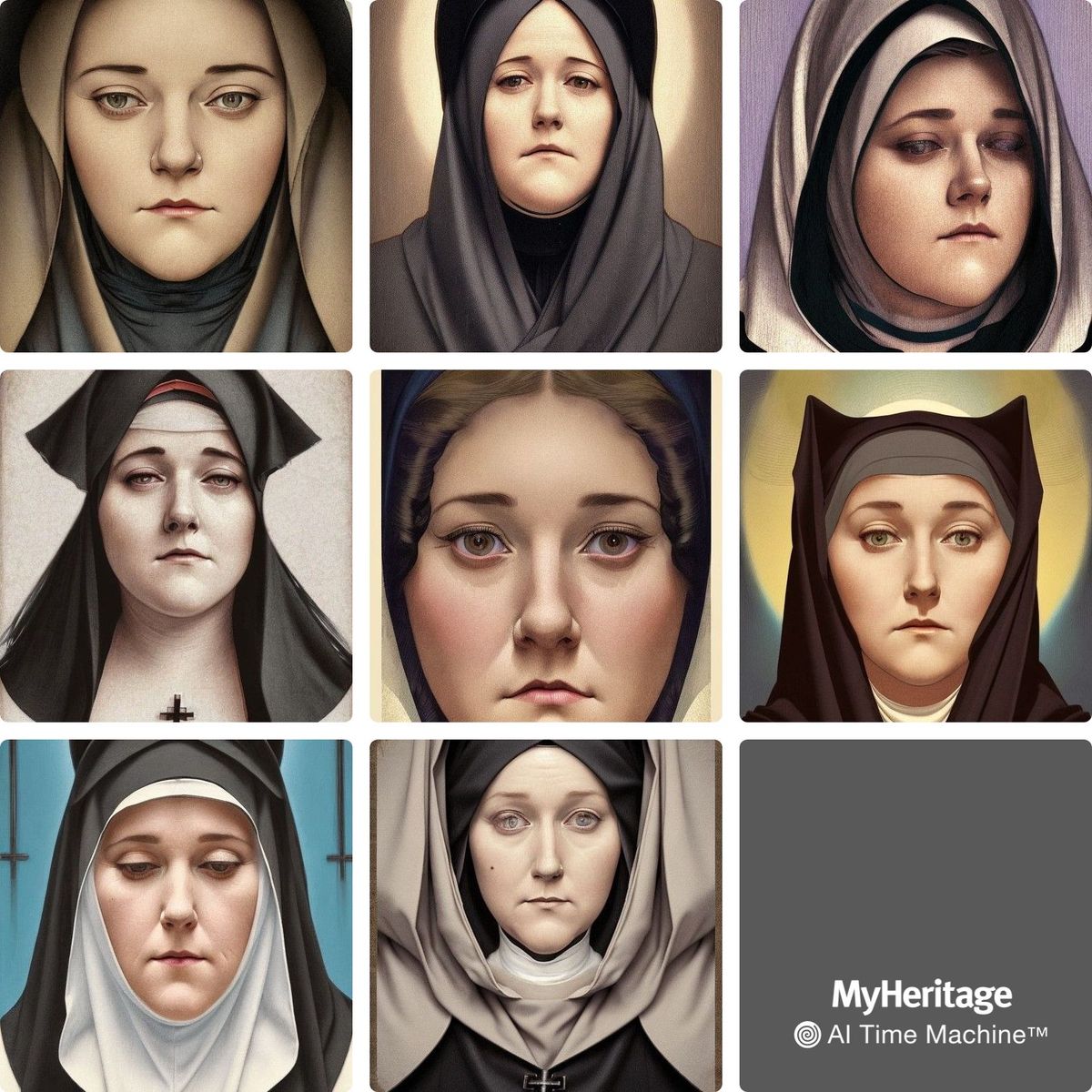 MyHeritage AI Time Machine