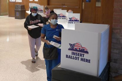 Voters cast their ballots in Missouri.