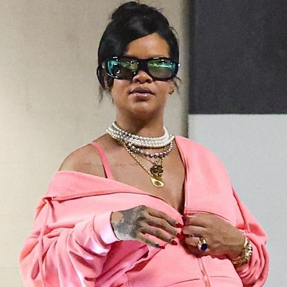 Rihanna pulled off Timberland boots with her latest maternity outfit