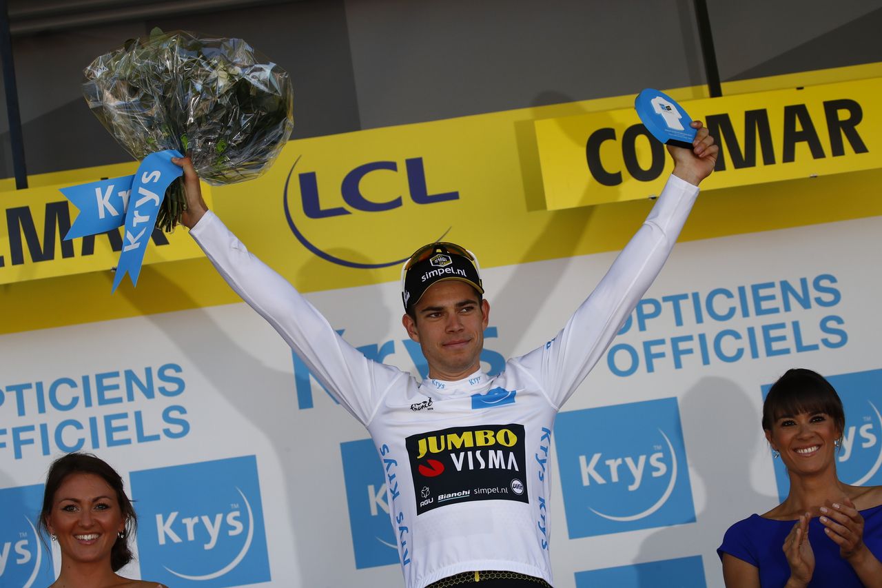Wout van Aert is best young rider after stage 5