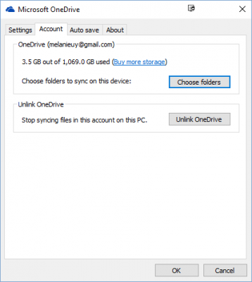 how to check onedrive storage