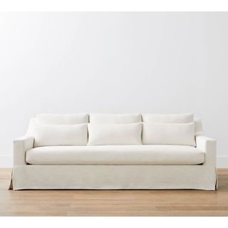 York Slope Arm Deep Seat Slipcovered Sofa (60