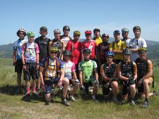 High school cycling student athletes