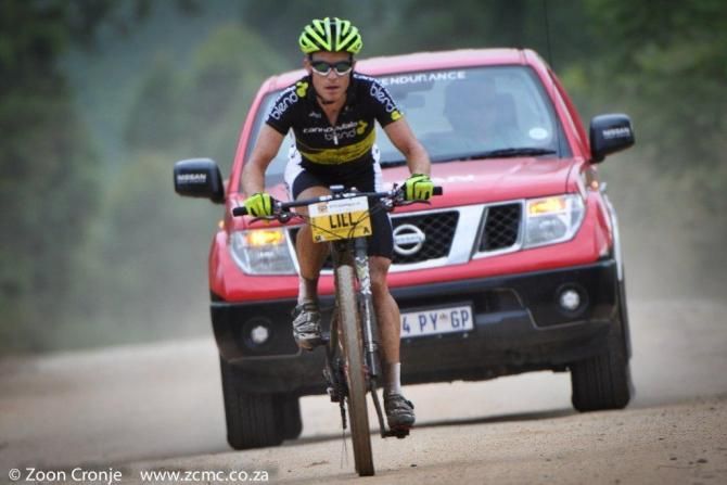 Darren Lill made the early move and led for two thirds of the race MTN Barberton