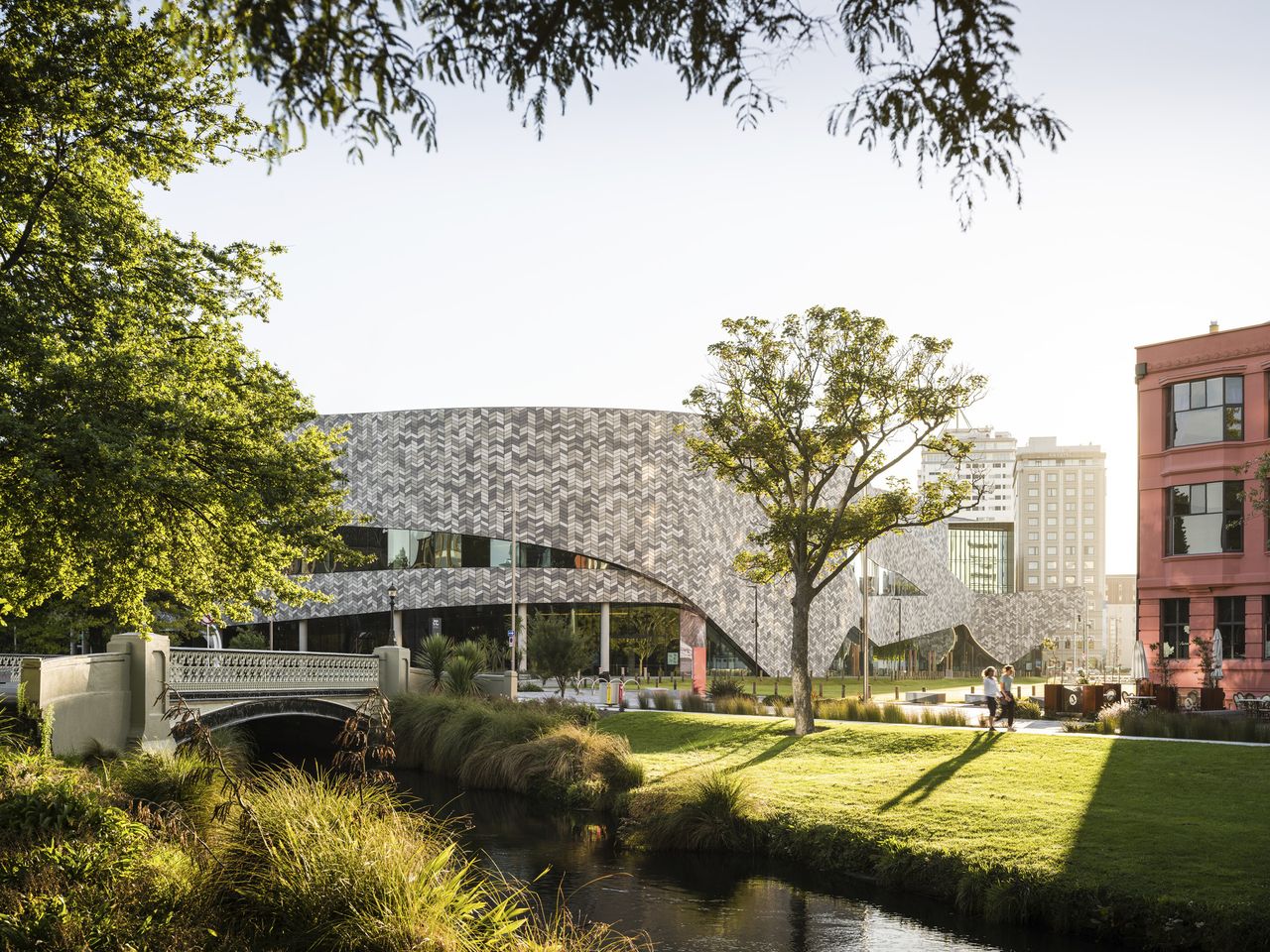 Exterior of Te Pae in Christchurch