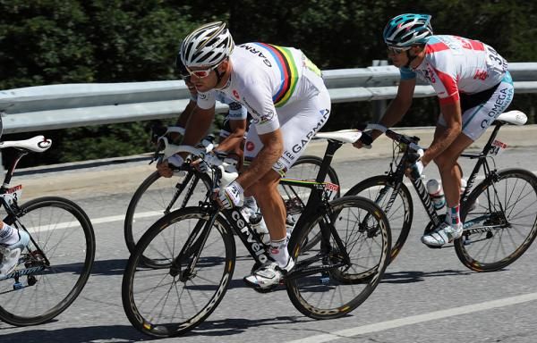Thor Hushovd didn't feature in today's breakaway.