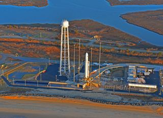 The new Antares rocket is Orbital Sciences' main booster for unmanned cargo missions to the International Space Station.