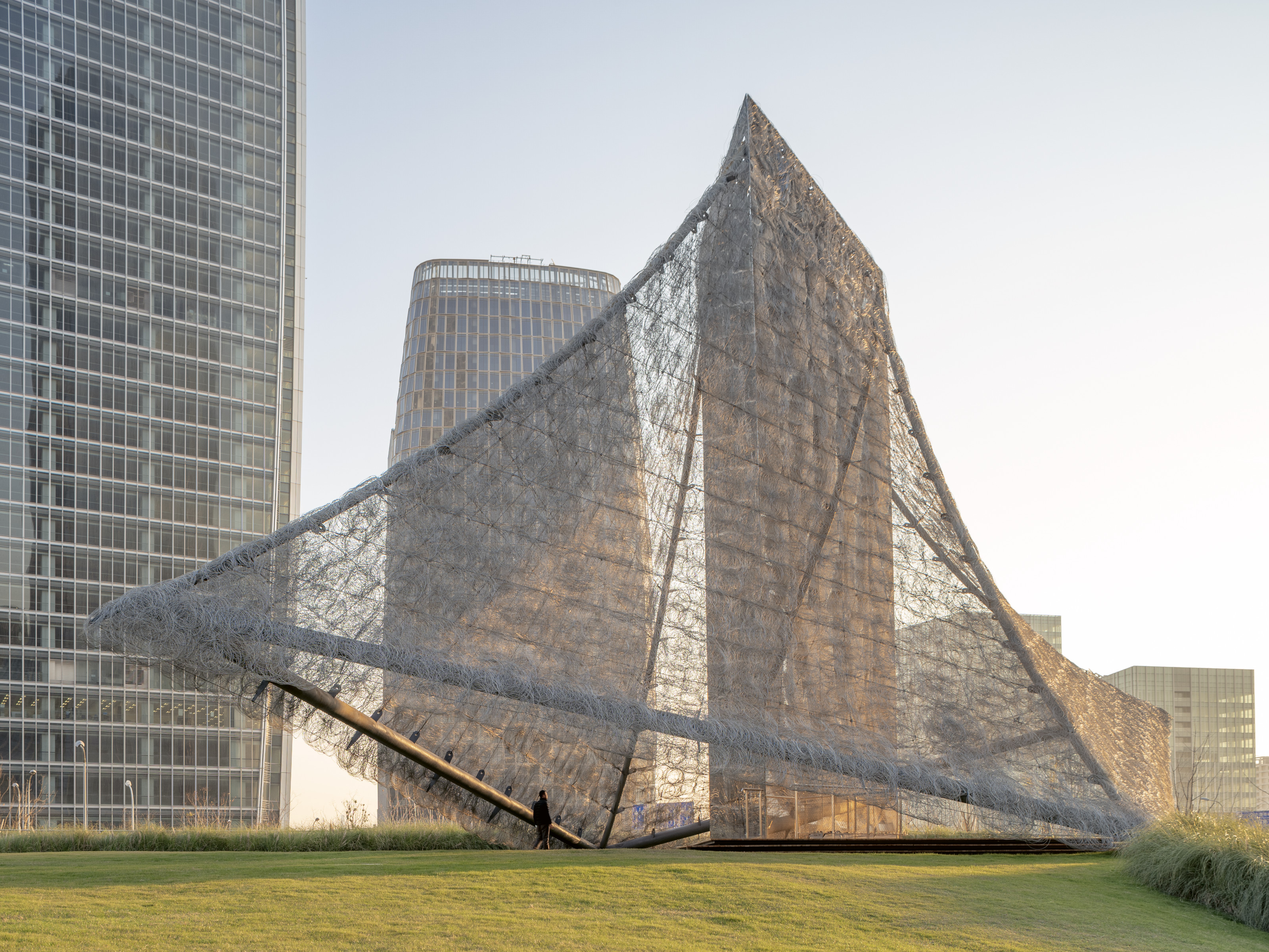 Ephemeral Tent, Shanghai, China, 2023