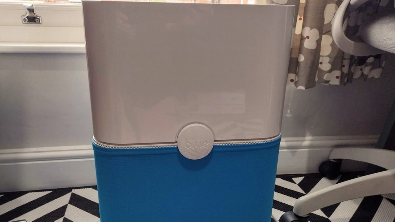 Blueair Blue Pure 211+ being tested in writer's home