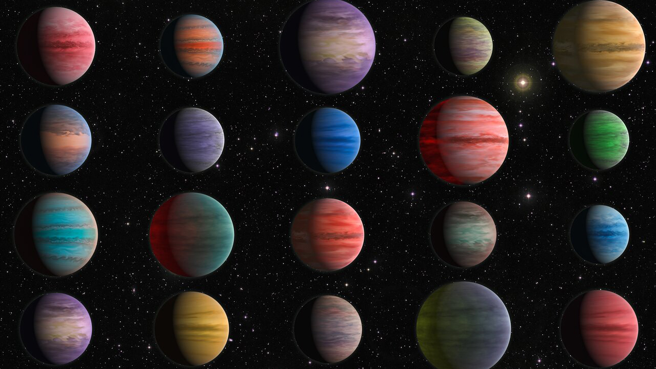 Hubble planets 2024