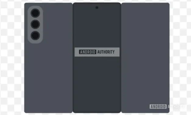 A leaked animation of the Samsung G Fold from One UI 8