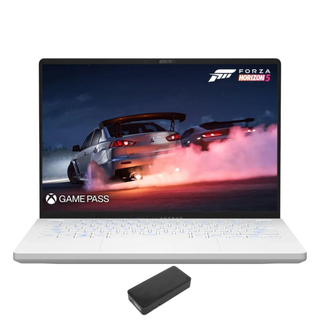 Asus ROG Zephyrus G14 on a white background