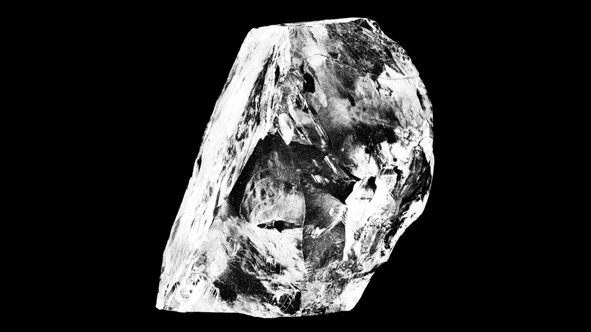 The rough Cullinan diamond.