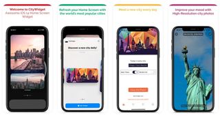 Citywidget App Store Screens