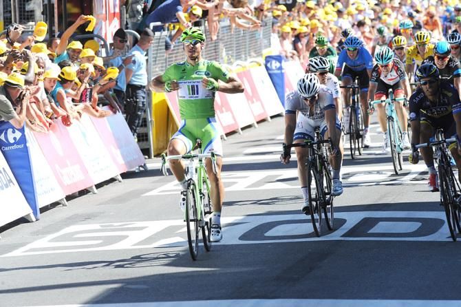 Peter Sagan (Cannondale) wins in Albi