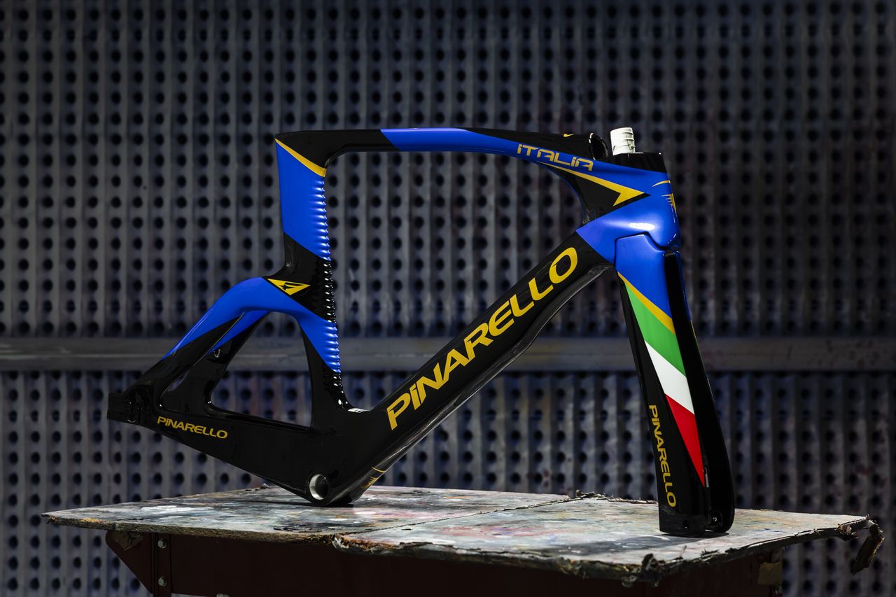 Pinarello Bolid F HR 3D track bike for Olympic Games 2024