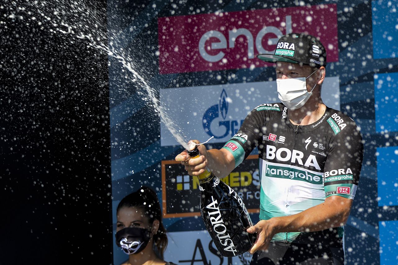 Tirreno Adriatico 2020 55th Edition 1st stage Lido di Camaiore Lido di Camaiore 133 km 07092020 Pascal Ackermann GER Bora Hansgrohe photo Tommaso PelagalliBettiniPhoto2020