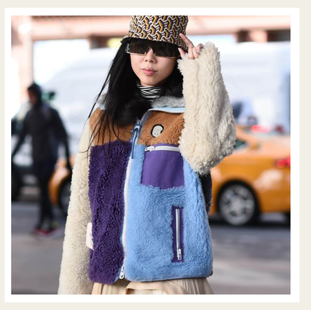 Clothing, Orange, Street fashion, Pink, Outerwear, Fashion, Beanie, Headgear, Footwear, Hat, 