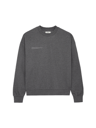 Womens Reclaimed Cotton Sweatshirt—reclaim Charcoal