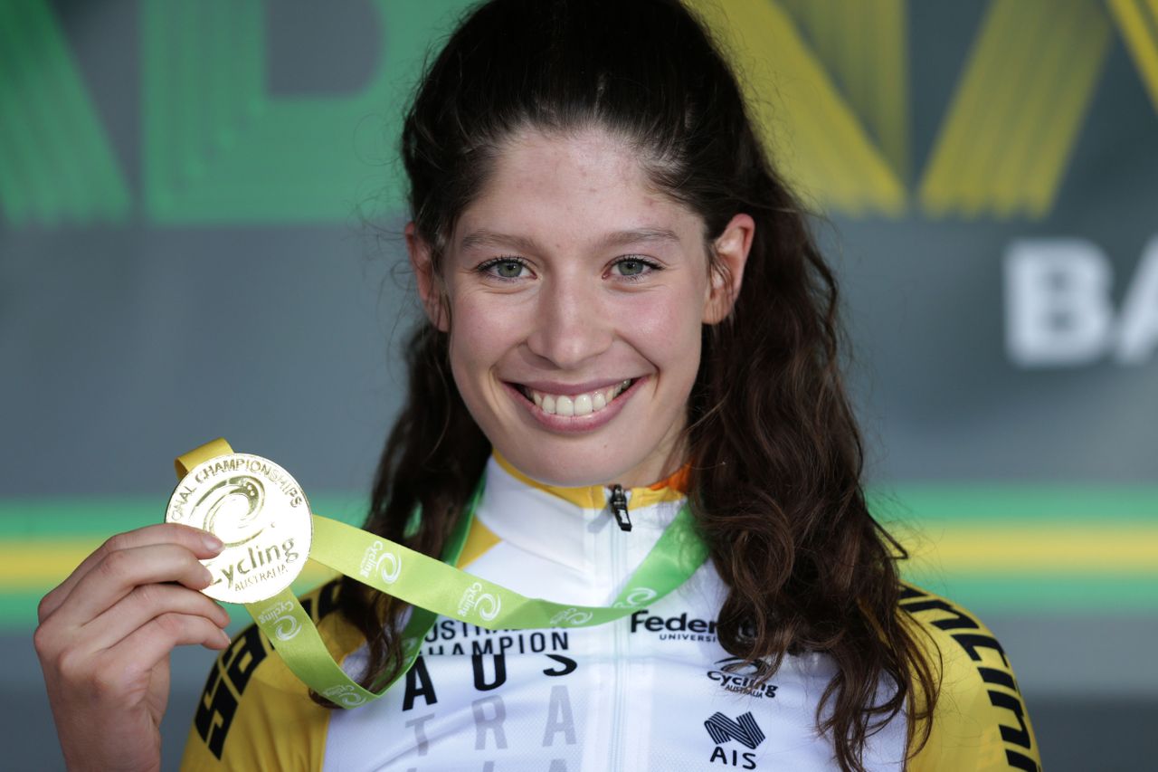 Ruby Roseman-Gannon finished third overall and won the under 23 competition