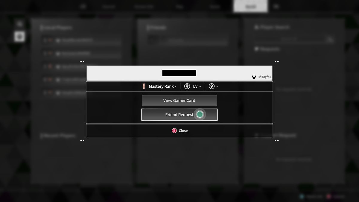 Screenshot of The First Descendant cross-platform features and setup.
