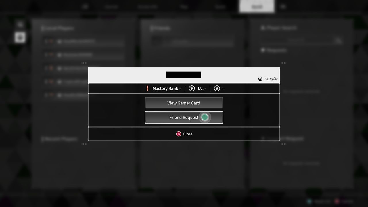 Screenshot of The First Descendant cross-platform features and setup.