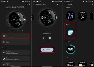 Set Facer as watch face on Pixel Watch
