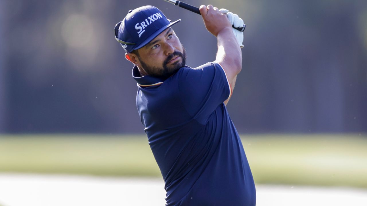 J.J Spaun takes a shot at The Players Championship