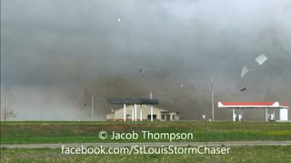 Tornado North of Fort Scott, Kansas