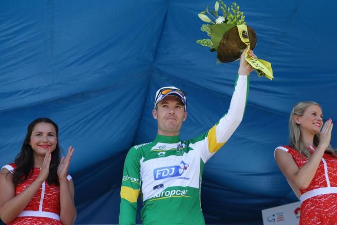 Most aggressive rider today, Cedric Pineau (FDJ)